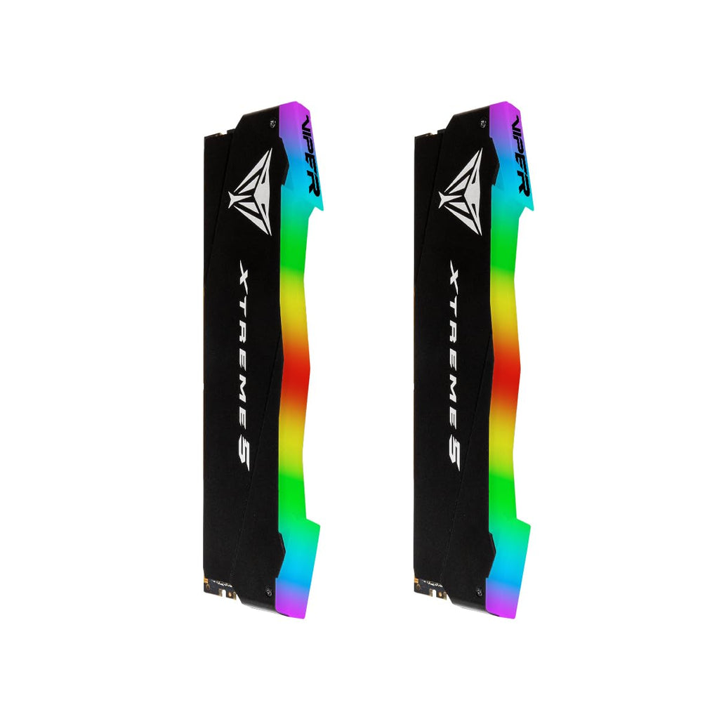 Patriot Memory Viper Xtreme 5 RGB DDR5 RAM 32GB (2X16GB) 7600MHz CL36 UDIMM Desktop Gaming Memory Kit - PVXR532G76C36K