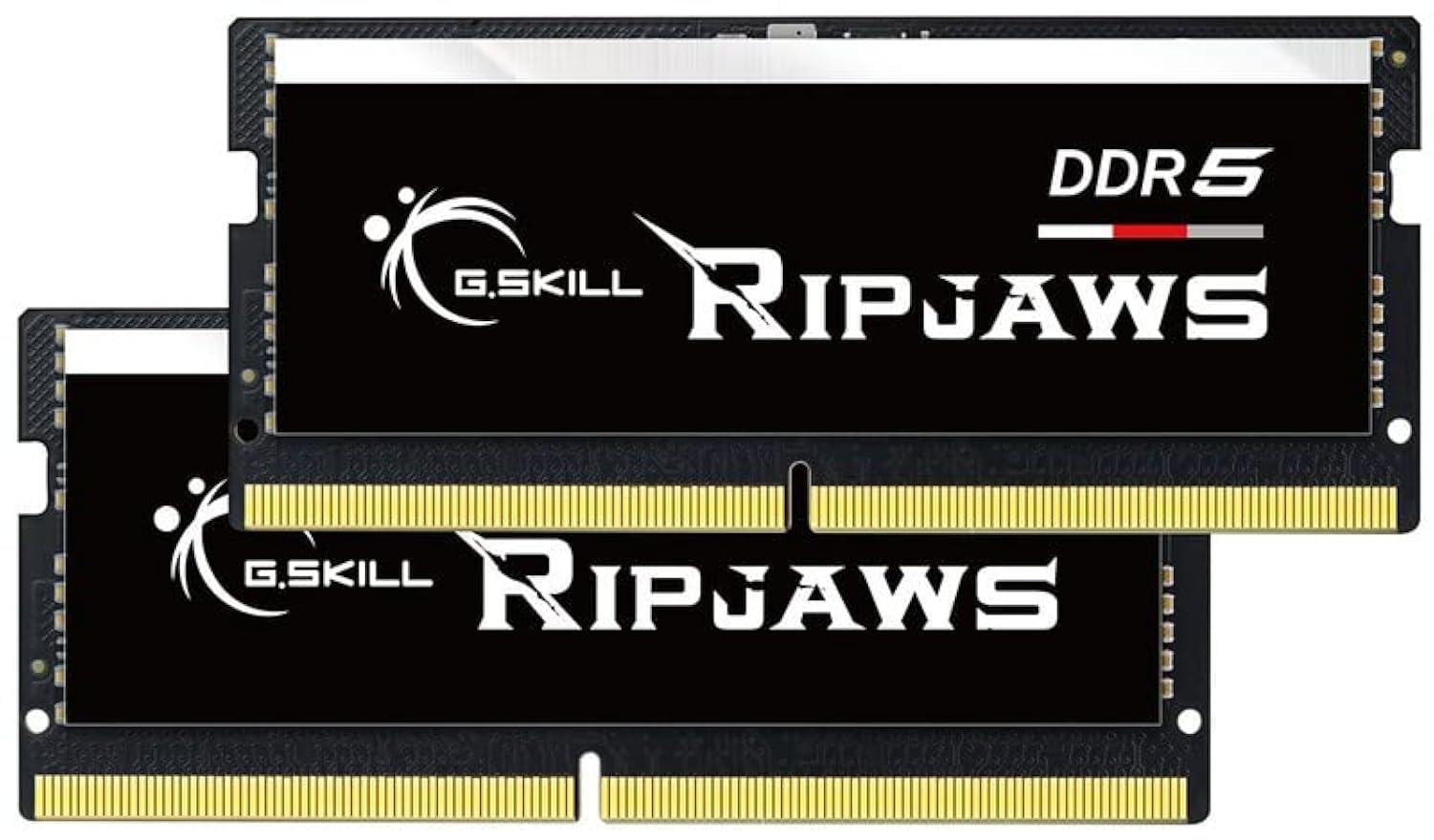 G.Skill RipJaws DDR5 SO-DIMM Series 32GB (2 x 16GB) 262-Pin DDR5 RAM 4800 CL34-34-34-76 1.10V Dual Channel Laptop RAM F5-4800S3434A16GA2-RS