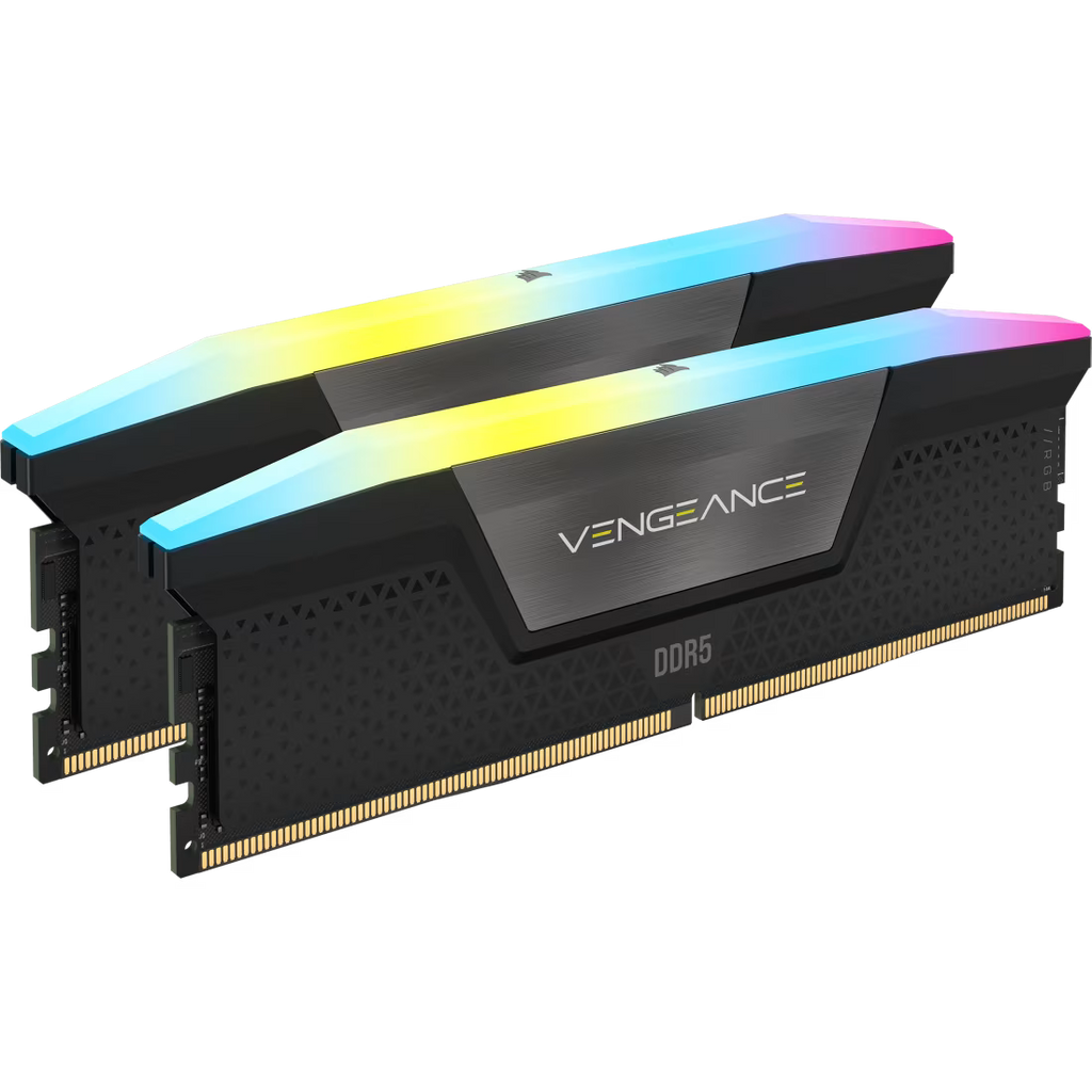 Corsair Vengeance RGB DDR5 RAM 32GB 6400MHz desktop memory dual channel kit