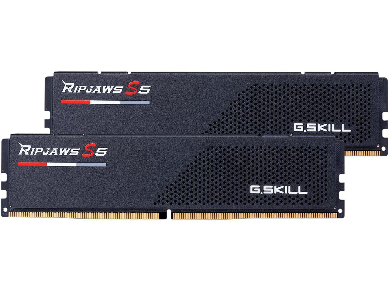 G.Skill Ripjaws S5 DDR5 RAM 32GB 6400MHz desktop memory dual channel kit